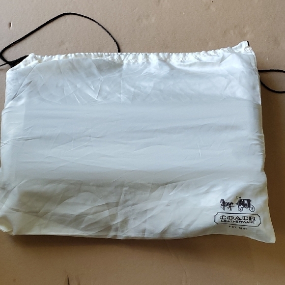 Coach Tan and Brown Diaper Bag 15 X 11.5  Signature Tote With Dust Bag - Picture 16 of 16